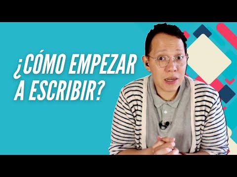 Cómo empezar a escribir | Taller de Escritura Creativa de Israel Pintor