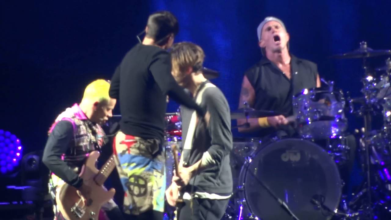 Red Hot Chili Peppers Go Robot live Leeds Festival 2016 YouTube