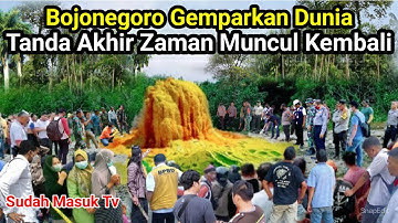 Viral..!! Muncul Lagi Di Bojonegoro Jatim Tanda akhir zaman Air Mendidih Keluar Dari Pohon Kelampis