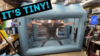 I Bought the World’s SMALLEST INFLATABLE PAINT BOOTH!