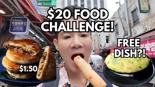 INSANE $20 Namdaemun Market Food Tour! | CHEAP Street Eats in Seoul South Korea (2024)