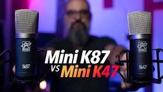 Small Mics... HUGE Value!  Roswell Mini K47 vs Mini K87