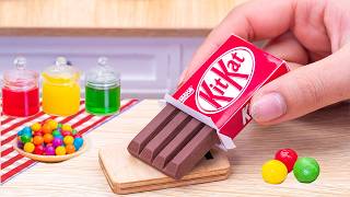 Amazing KITKAT Cake Dessert🌈Best Miniature Rainbow KitKat Chocolate Cake Decorating Recipes