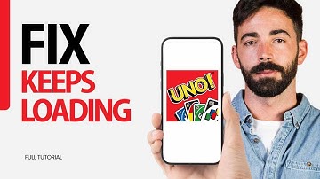 How To Fix Keeps Loading On UNO Game App 2024