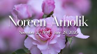 Noreen Amolik Funeral Service - Miller Funeral Home