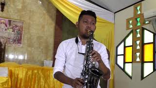 Ku Nyanyi Halleluya (COVER)_Pace Saxophone Ft Issan Sambur_Arr.Music Relly Daniel