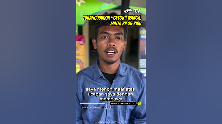 Tukang Parkir “Getok” Warga, Minta Rp 25 Ribu