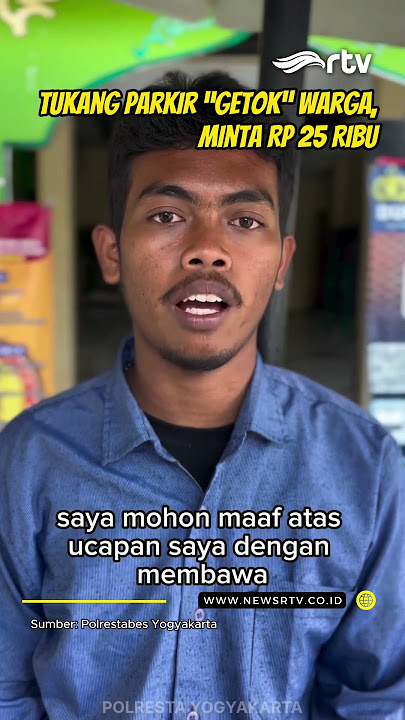 Tukang Parkir “Getok” Warga, Minta Rp 25 Ribu