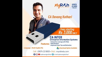 EIS Rapid Revision Lecture 3 - CH 1 | For May 2020 Exam