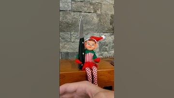ELF ON SHELF ATTACKS! #shorts