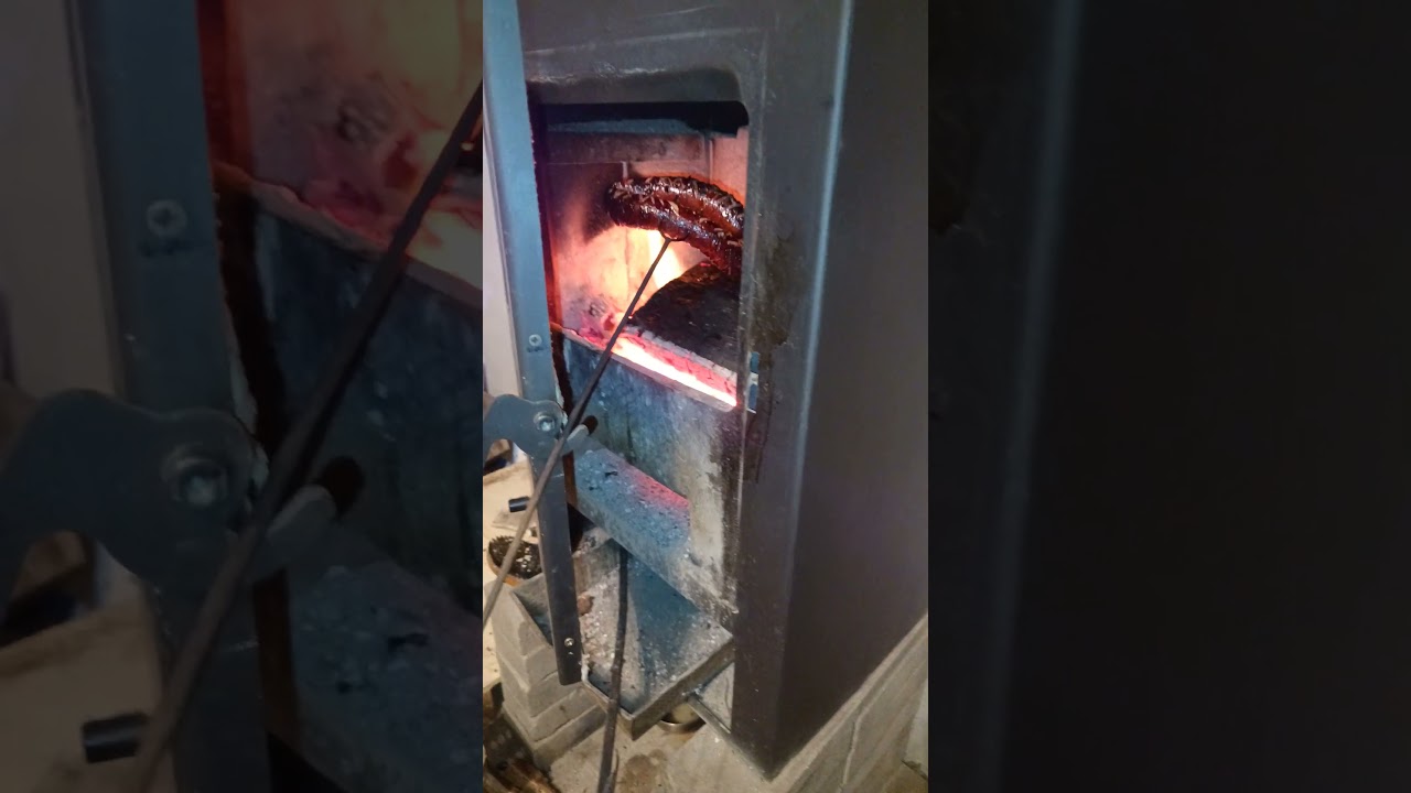 Sausage from the fireplace...