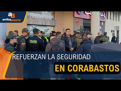 ⁣Autoridades despliegan fuerte operativo contra la extorsión en la central de Corabastos | CityTv