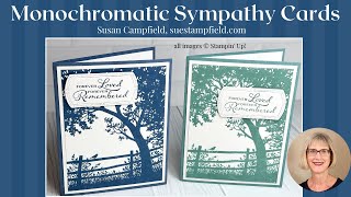 The Perfect Sympathy Card Design: With Peaceful View and The Right Words @suestampfield