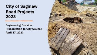 2023 Road Construction Projects City of Saginaw, MI