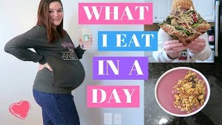 WHAT I REALLY EAT IN A DAY | PREGNANT EDITION