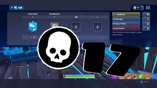 17 Kills Solid Gold - Fortnite