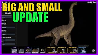 The Big and Small UPDATE Pre-Release RECAP! | Jurassic Blocky