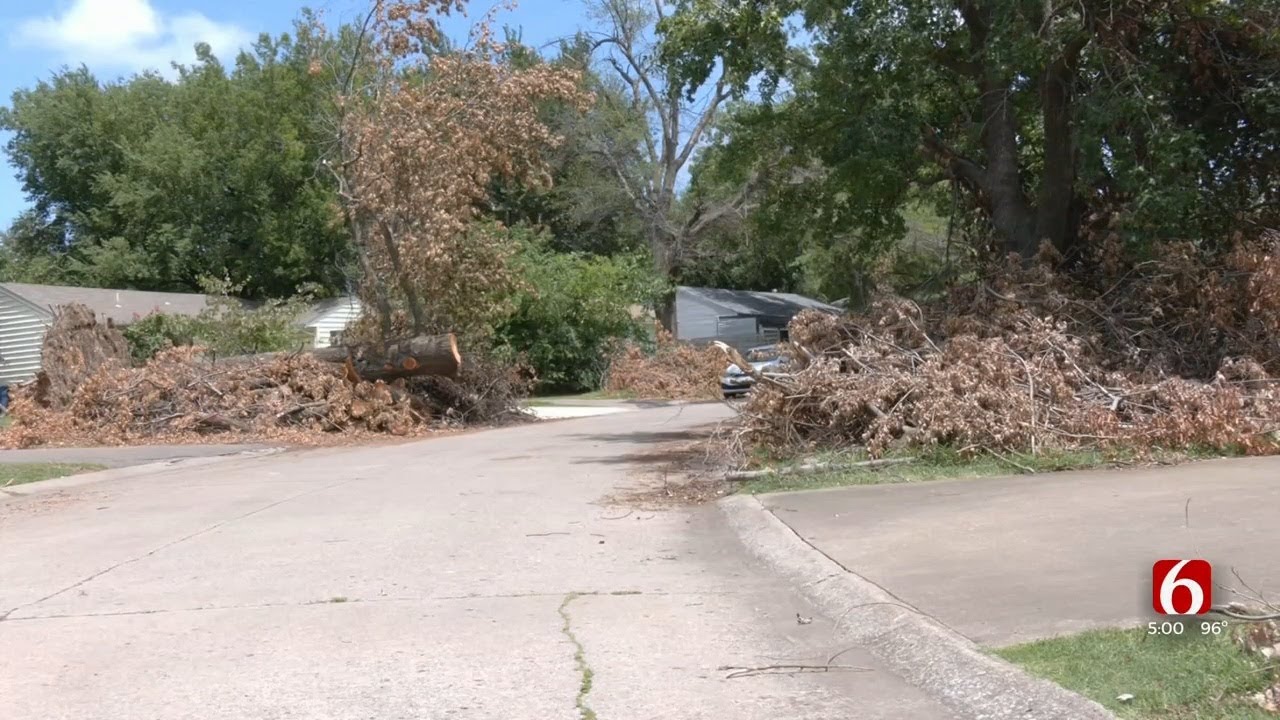 Contractor Hired To Pick Up Debris In Tulsa From June Windstorm