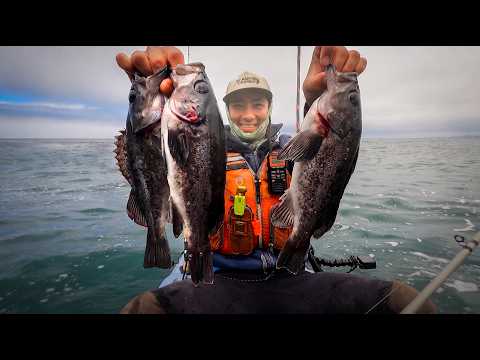 Kayak Fishing In Extreme Windstorm With Nick Fish