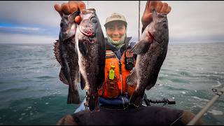 Kayak Fishing In Extreme Windstorm With Nick Fish