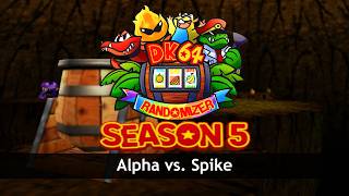 DK64 Randomizer | S5 settings Race | Alpha vs Spike