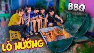 Thái Chuối | Chế Tạo Lò Nướng BBQ Khổng Lồ