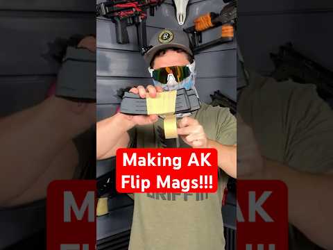 How to Make AK Flip Mags!!! #shorts #edc