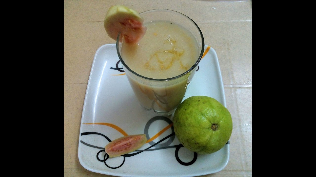 Guava Juice recipe in telugu Jamakaya juice జామకాయ జ్యూస్ YouTube