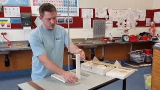 Physics Demonstration: Magnetically damping pendulum