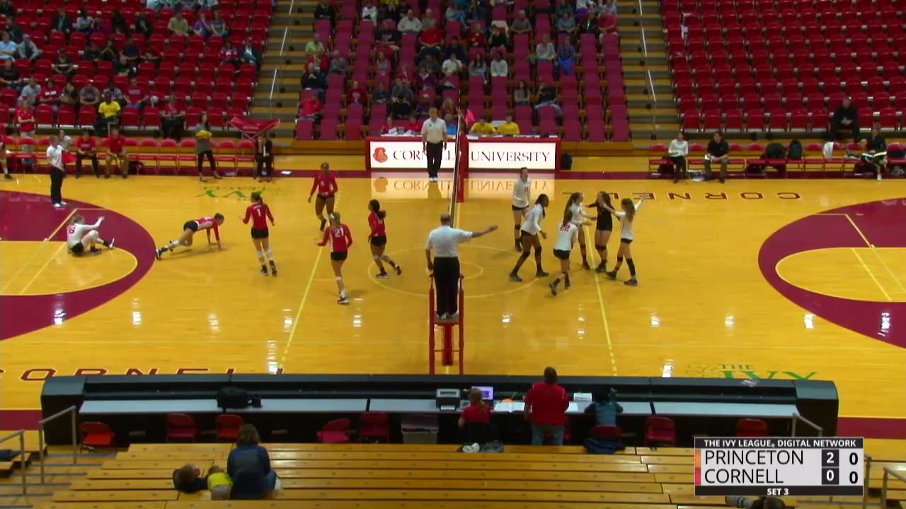 Highlights Cornell Volleyball vs. Princeton 10/8/16 YouTube