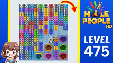 Hole People Level 475 Solution Walkthrough