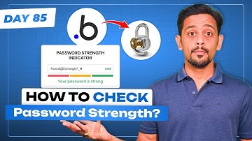 How to Add Password Strength Indicator