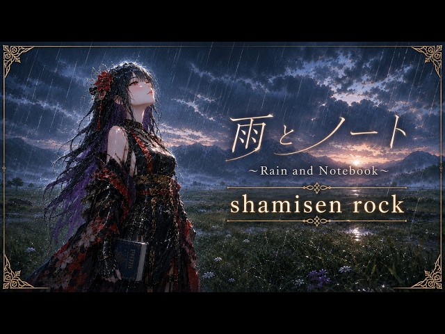 Shamisen Rock Music to Enter Deep Focus Mode ｜ Build a steady focus flow 📚