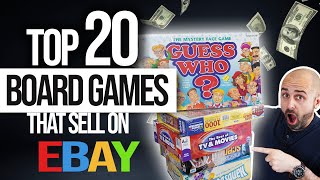 Top 20 Board Games That SELL on EBAY Ridiculously FAST in 2021!