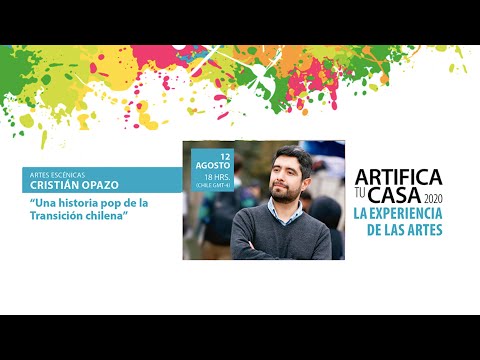 #ArtificaTuCasa 2020: Cristián Opazo habla sobre una historia pop de la Transición chilena