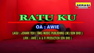 Video thumbnail of "Awie - Ratuku KARAOKE"