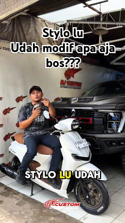 Punga Stylo 160 qo standar ‼️ minimal maximal di modif lah #djcustom #modifikasistylo160