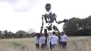 Testing The Sea Giant - Massive Puppet In Action