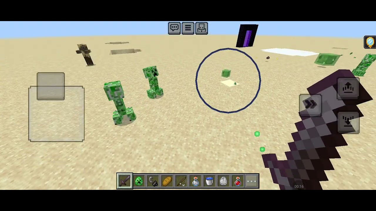 Killing all the creepers in Minecraft - YouTube