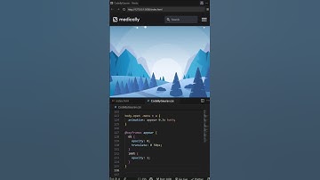 🌐Clean & Responsive Header with HTML & CSS #webdevelopment #coding #header #shorts