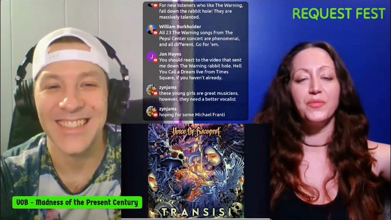 VOICE OF BACEPROT (VoB) - Madness OF The Present Century (Reaction) Request Fest reaction podcast