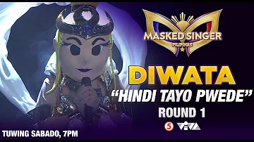 DIWATA gives us a heartfelt rendition of 'HINDI TAYO PWEDE' | Round 1 #MaskedSingerPilipinas