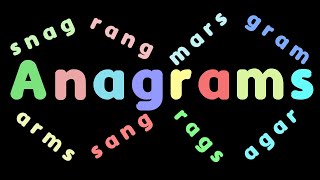 Episode 6 - Anagrams (Cheat at Scrabble!!!)