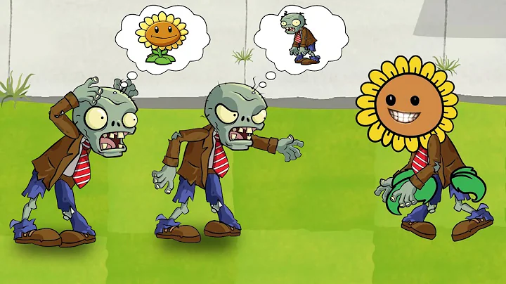 Plants Vs Zombies GW Animation - Episode 28 - Sunflower Zombie - DayDayNews