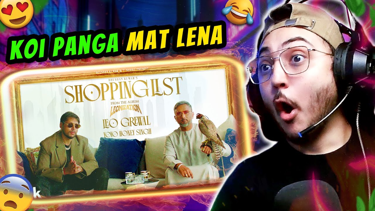 Yo Yo Honey Singh x Leo Grewal’s SHOPPING LIST is a BANGER! 🔥 Must-Watch Reaction!
