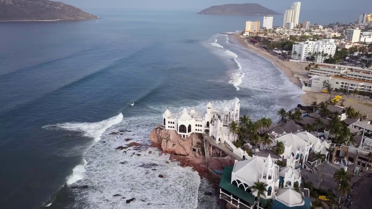 Resultado de imagen de drones playas mazatlan