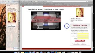 How to add KW's This Month in Real Estate video to your eEdge and eAgentC websites