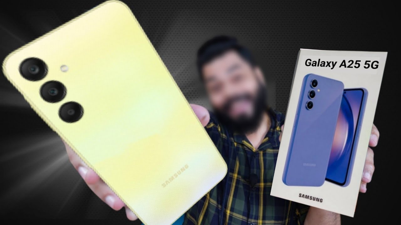 Samsung Galaxy A25 5G Unboxing & first impression - YouTube