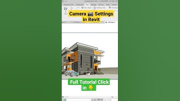 Camera settings in Revit