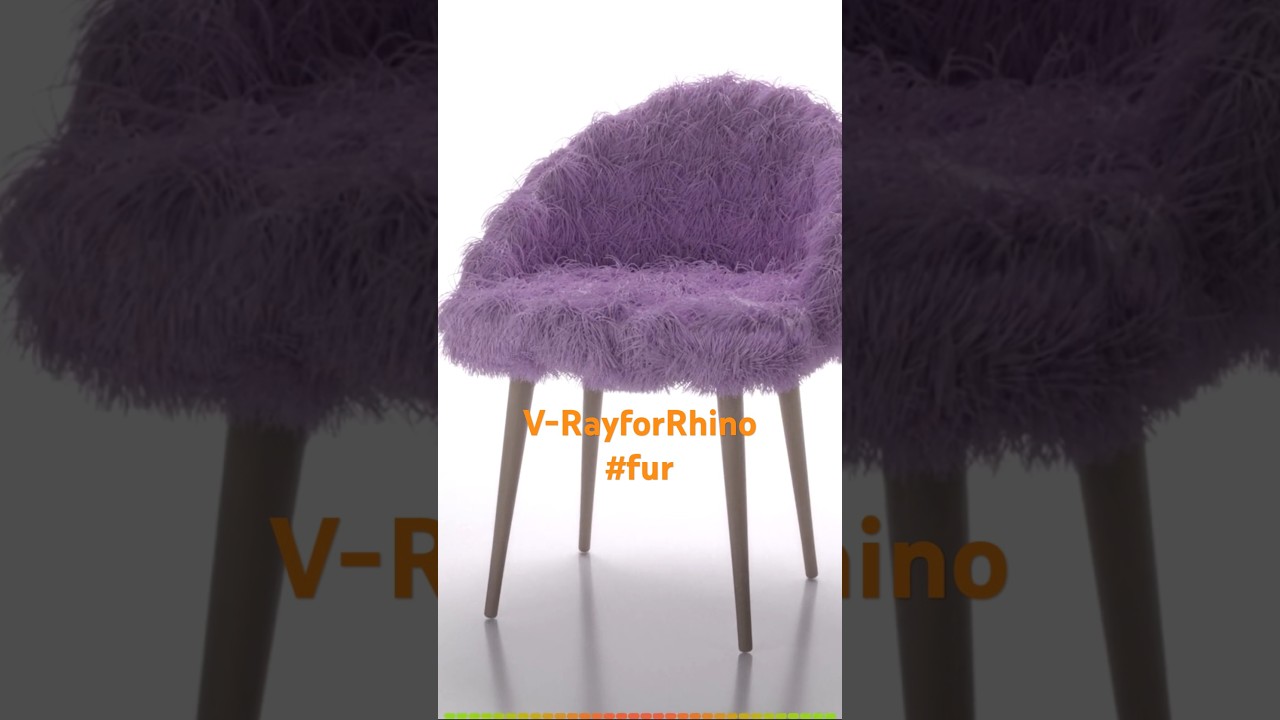 fur chair  
